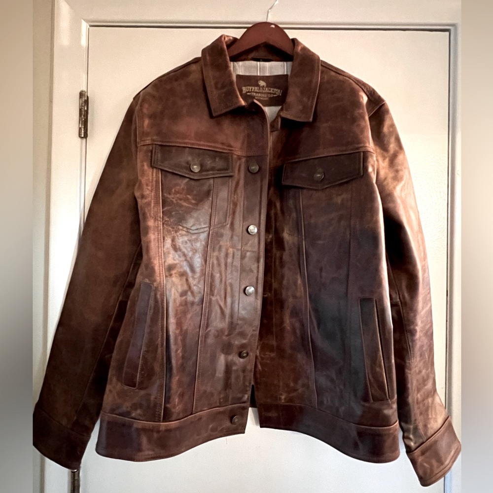 Men’s Buffalo Jackson Leather Jacket
